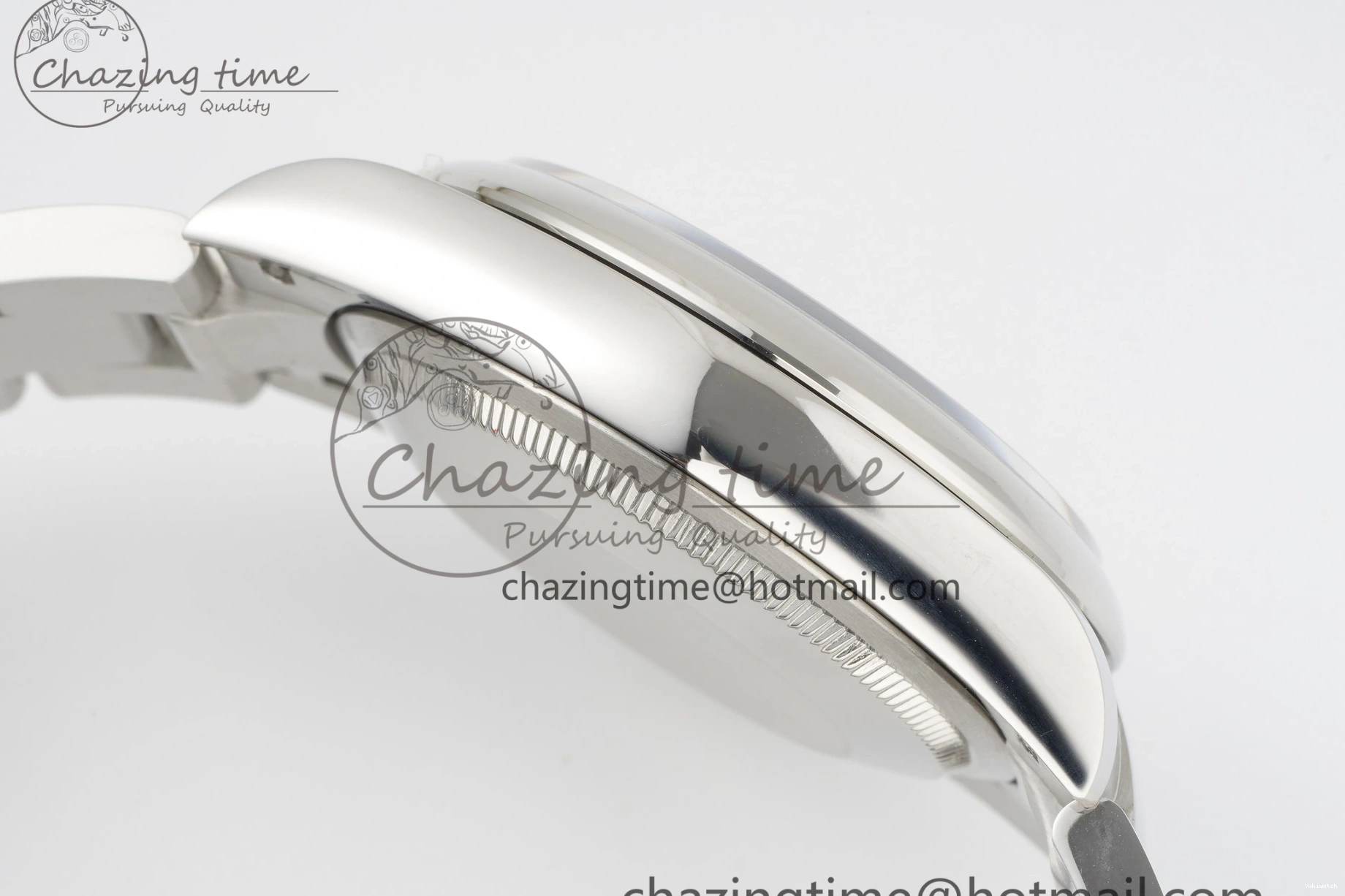 Steel Oyster DateJust 36 Textured Dial V2 on 904L JDF Blue VR3235 SS Bracelet 0228